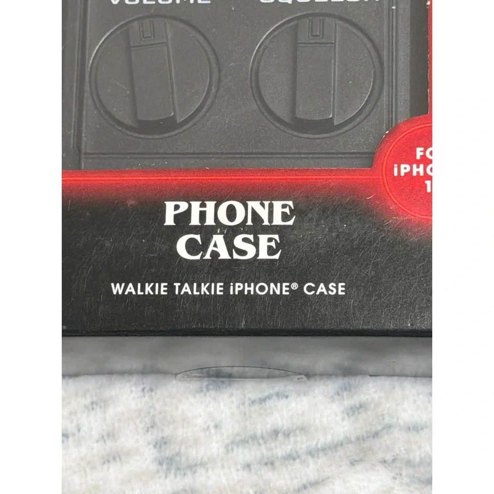 Stranger‎ Things Walkie Talkie iPhone 17 Phone Case NIB